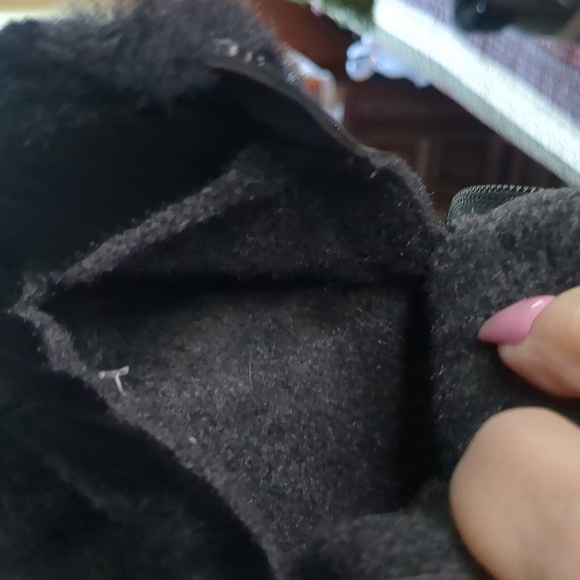 GABOR* faux fur rubber tread side zip faux lace up winter boot ladies size 36 - Picture 9 of 17